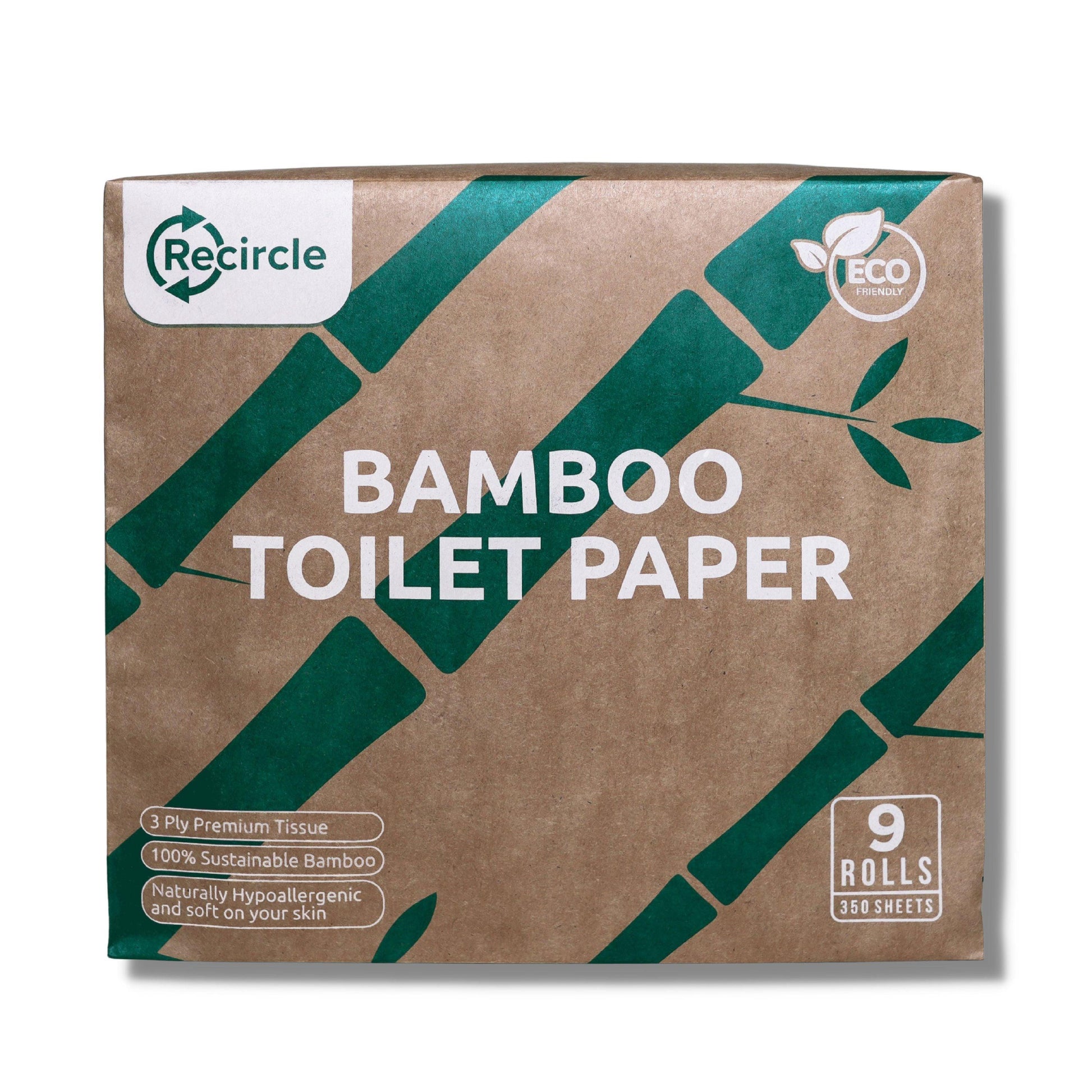 Recircle™ Premium Bamboo Toilet Paper - Recircle Bamboo